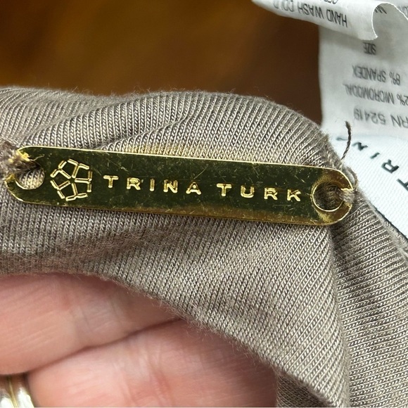 Trina Turk Mayan Color Block Wide Leg Pant - Picture 3 of 7